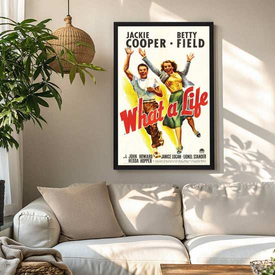 "What A Life" (1939) Framed Movie Poster