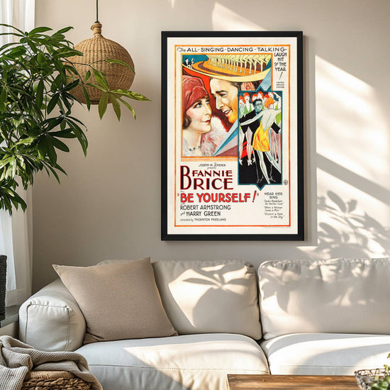 "Be Yourself" (1930) Framed Movie Poster