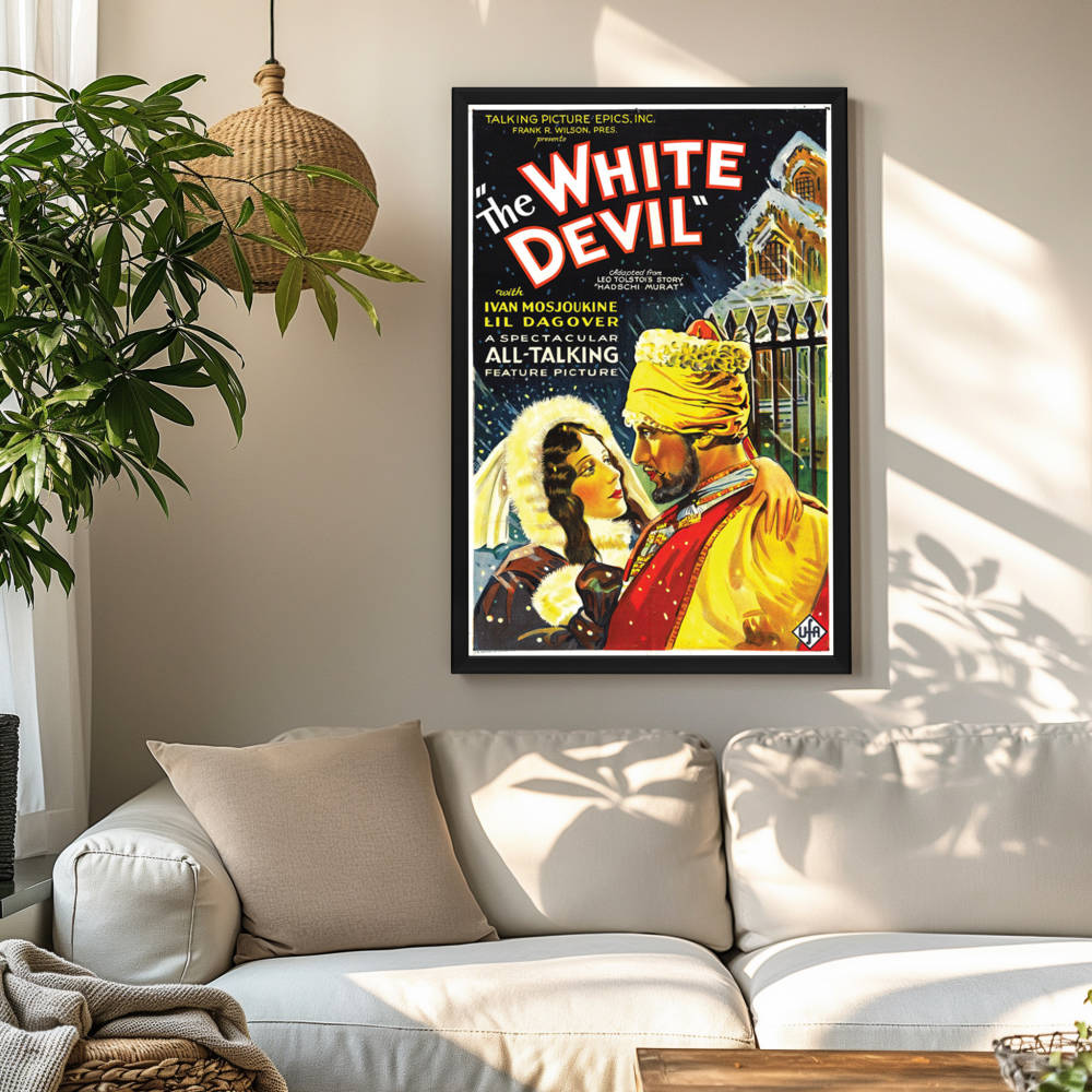 "White Devil" (1930) Framed Movie Poster