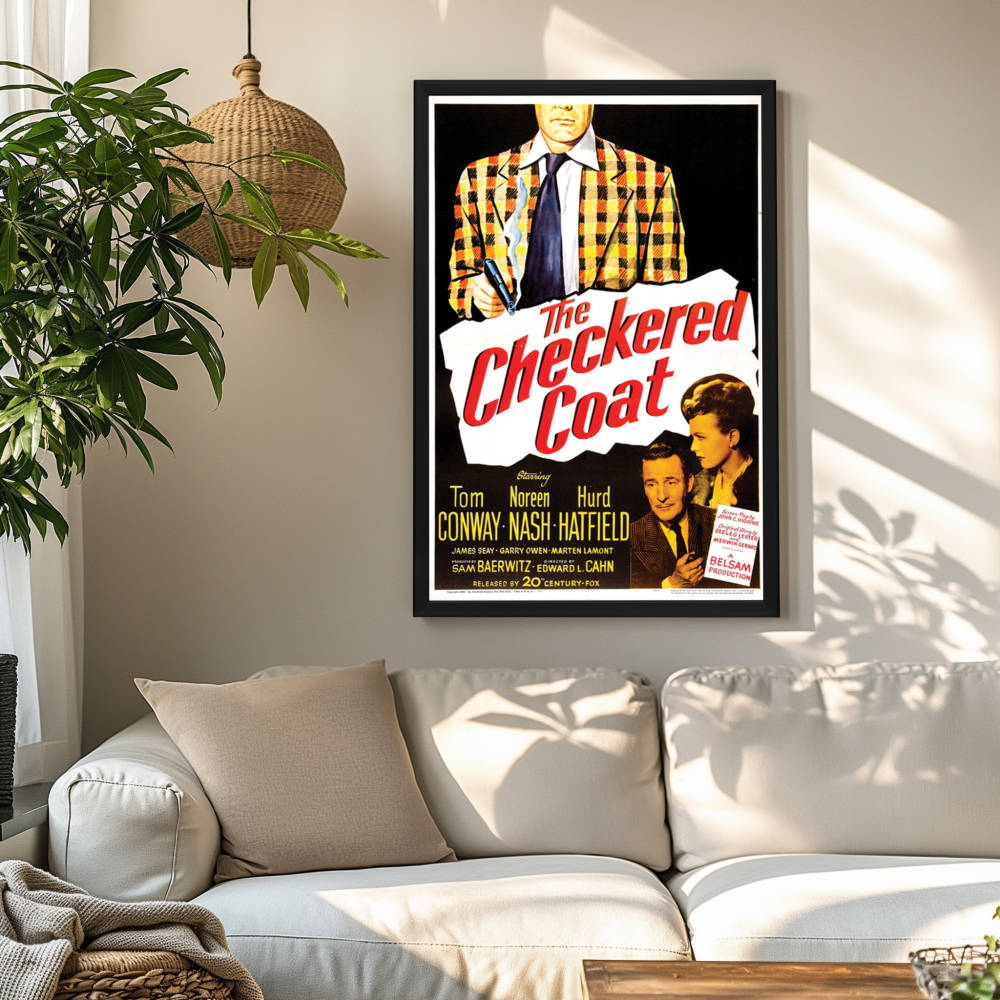 "Checkered Coat" (1948) Framed Movie Poster