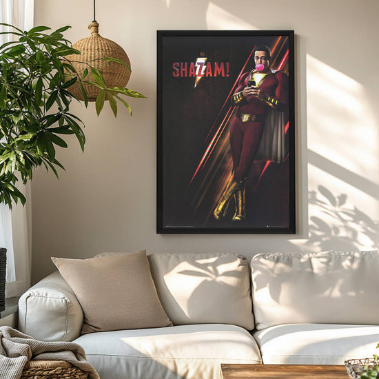 "Shazam!" (2019) Framed Movie Poster