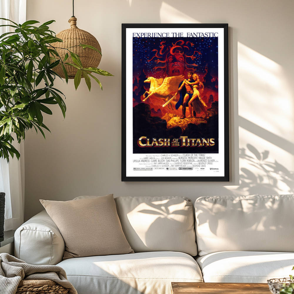 "Clash of the Titans" (1981) Framed Movie Poster