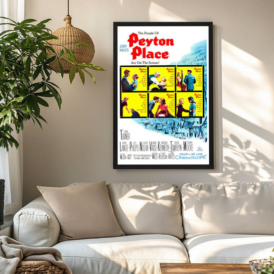 "Peyton Place" (1957) Framed Movie Poster