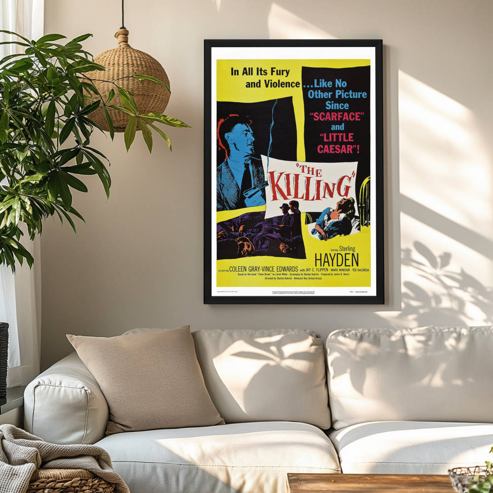 "Killing" (1956) Framed Movie Poster