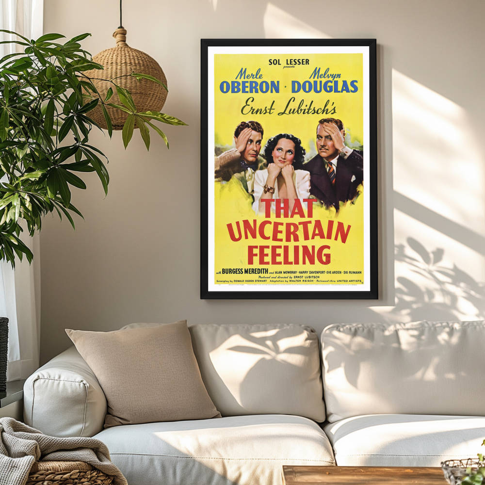 "That Uncertain Feeling" (1941) Framed Movie Poster