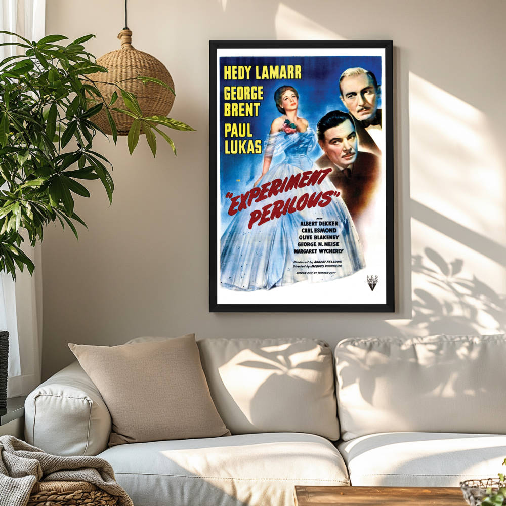 "Experiment Perilous" (1944) Framed Movie Poster
