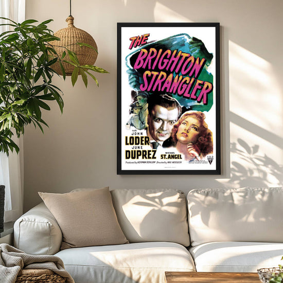 "Brighton Strangler" (1945) Framed Movie Poster