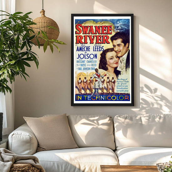 "Swanee River" (1939) Framed Movie Poster