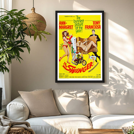 "Swinger" (1966) Framed Movie Poster