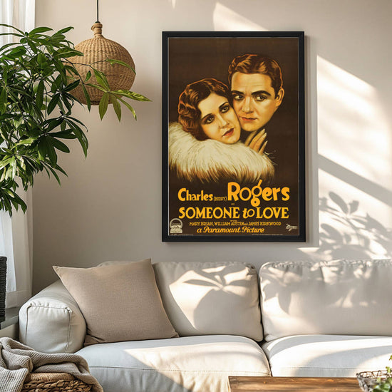 "Someone To Love" (1928) Framed Movie Poster