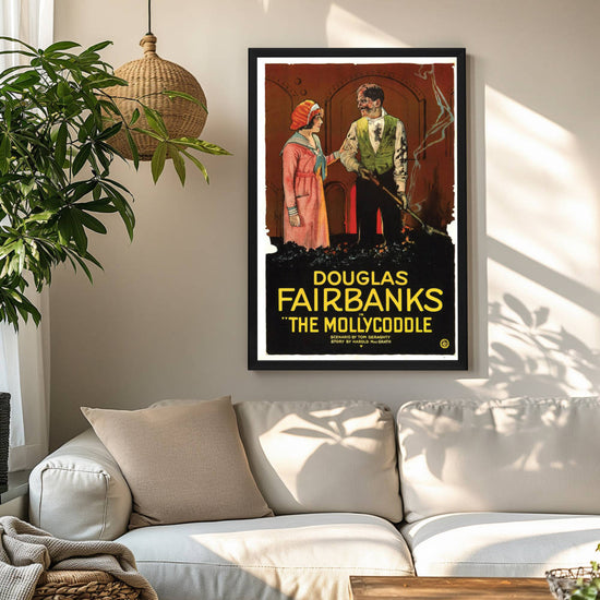 "Mollycoddle" (1920) Framed Movie Poster