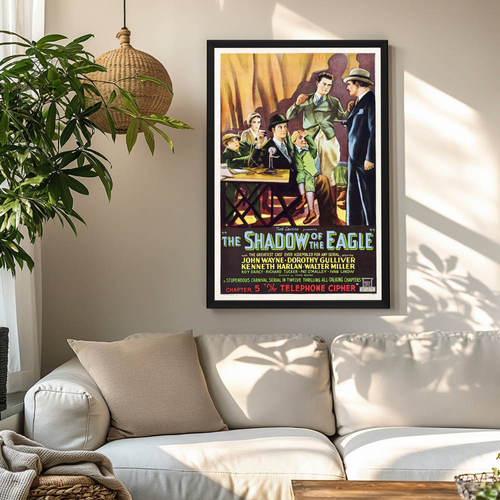 "Shadow Of The Eagle" (1932) Framed Movie Poster