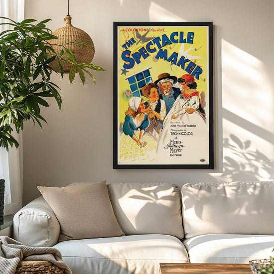 "Spectacle Maker" (1934) Framed Movie Poster