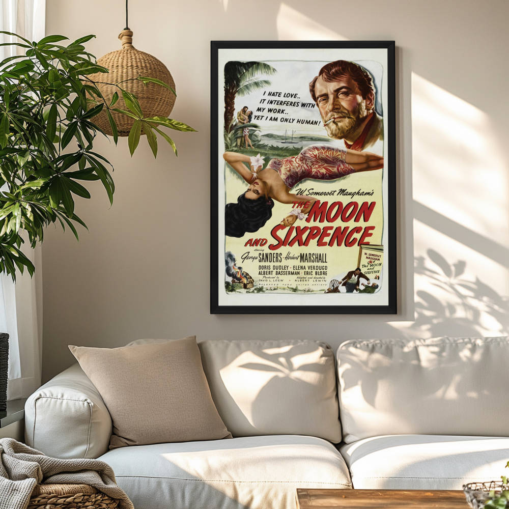 "Moon And Sixpence" (1942) Framed Movie Poster