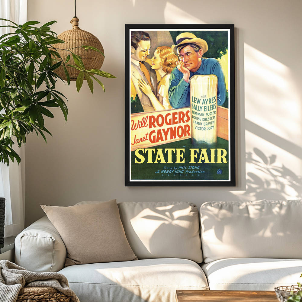 "State Fair" (1933) Framed Movie Poster