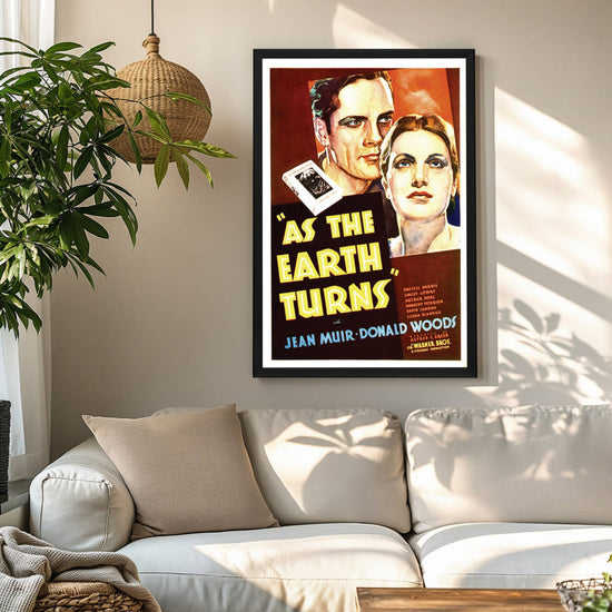 "As The Earth Turns" (1934) Framed Movie Poster