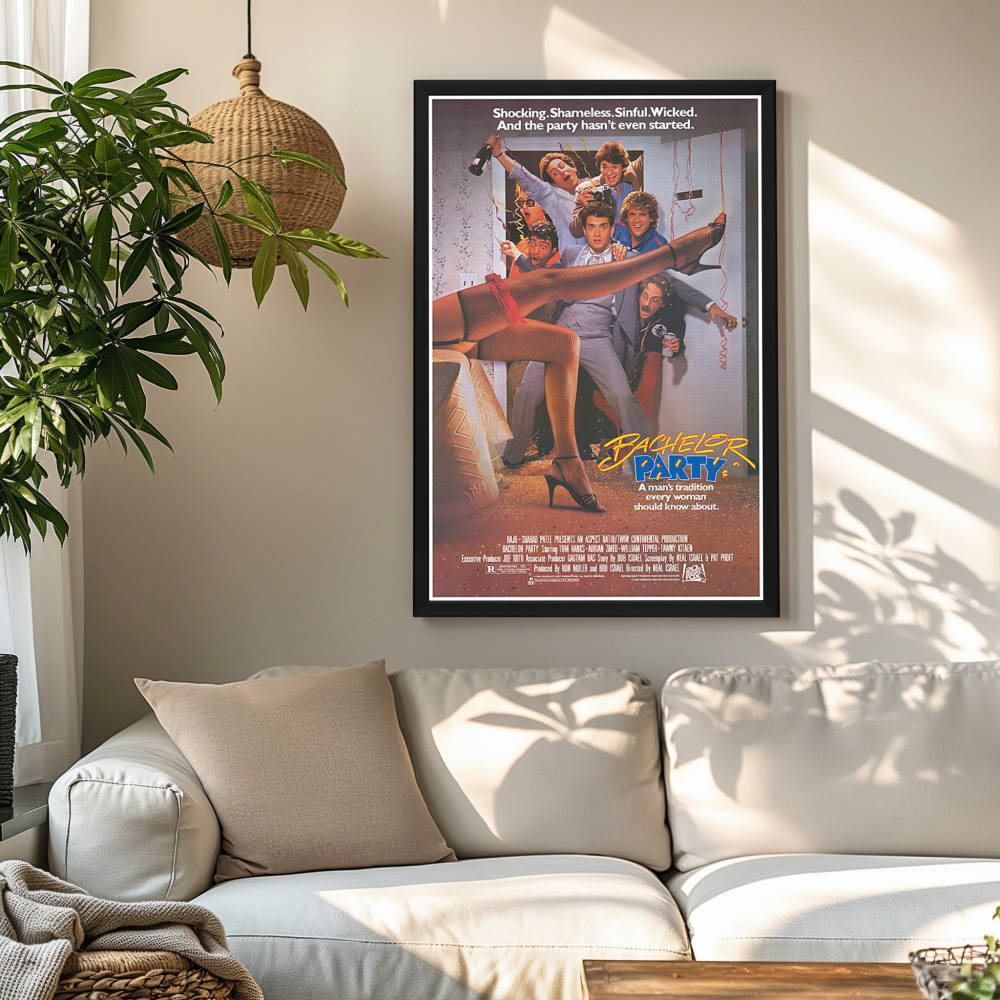 "Bachelor Party" (1984) Framed Movie Poster