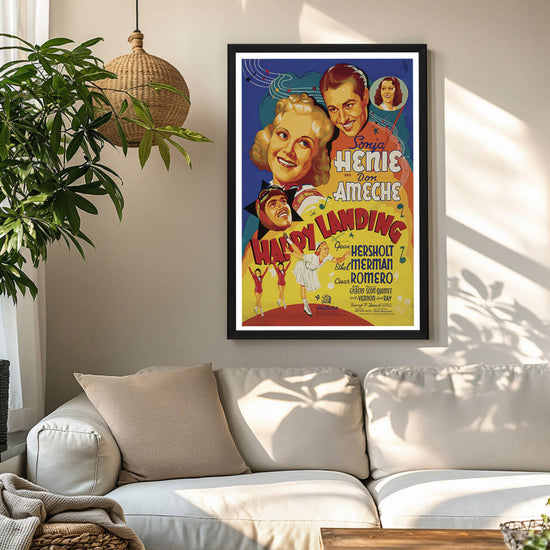 "Happy Landing" (1938) Framed Movie Poster