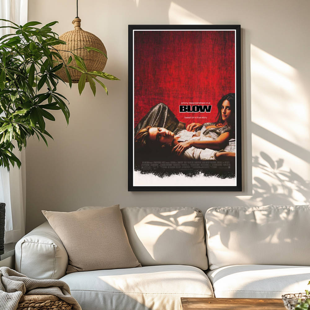 "Blow" (2001) Framed Movie Poster
