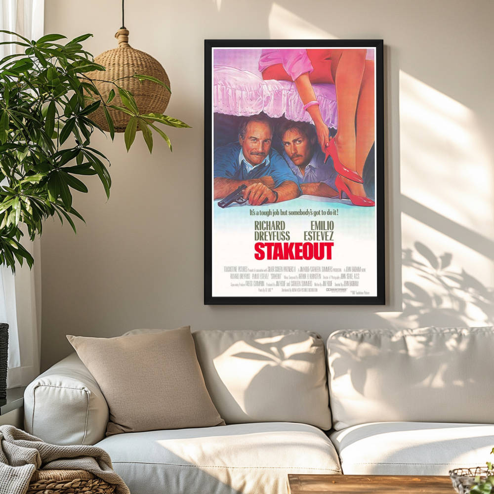 "Stakeout" Framed Movie Poster