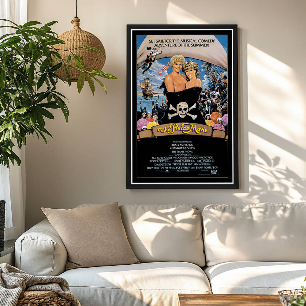 "Pirate Movie" (1982) Framed Movie Poster