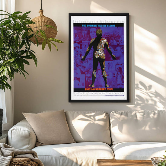 "Illustrated Man" (1969) Framed Movie Poster
