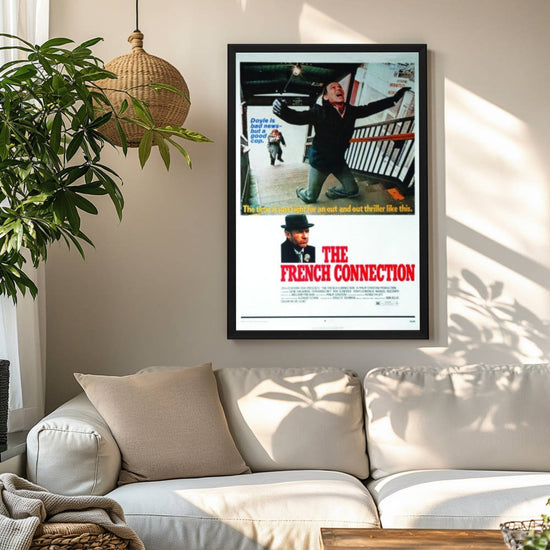 "French Connection" (1971) Framed Movie Poster