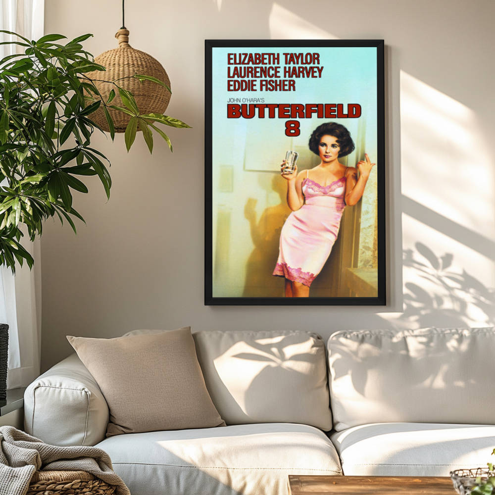 "Butterfield 8" (1960) Framed Movie Poster