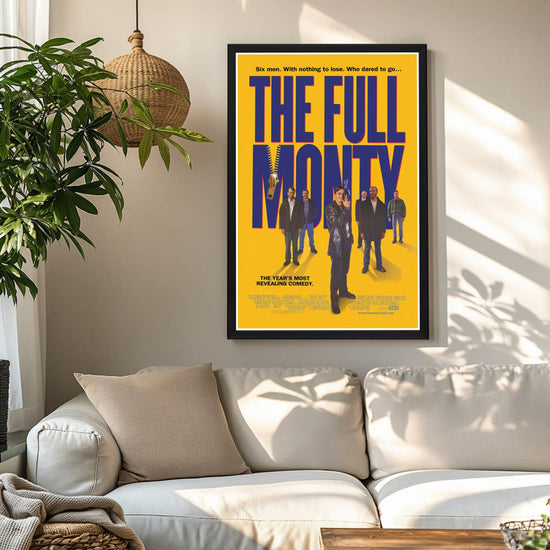 "Full Monty" (1997) Framed Movie Poster