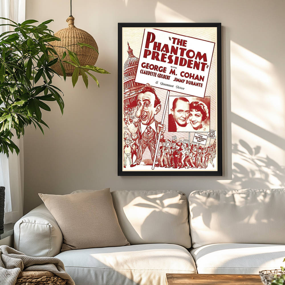 "Phantom President" (1932) Framed Movie Poster