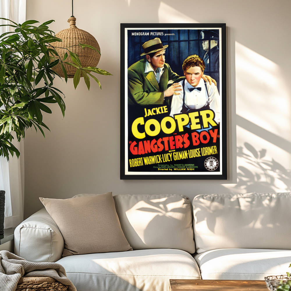 "Gangster's Boy" (1938) Framed Movie Poster