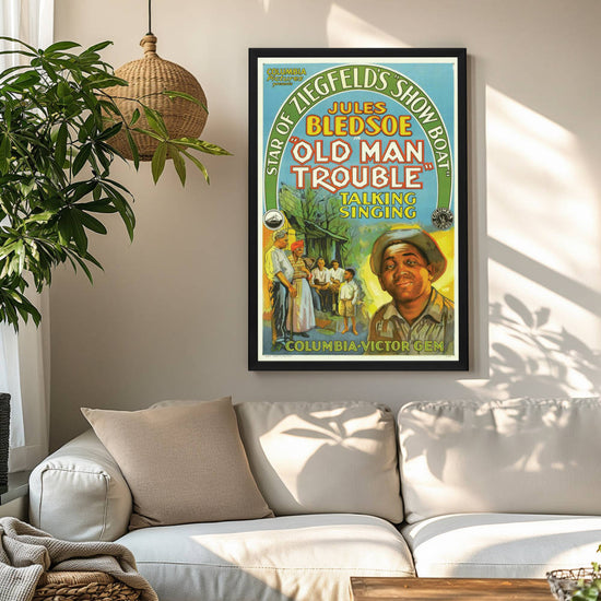 "Old Man Trouble" (1929) Framed Movie Poster