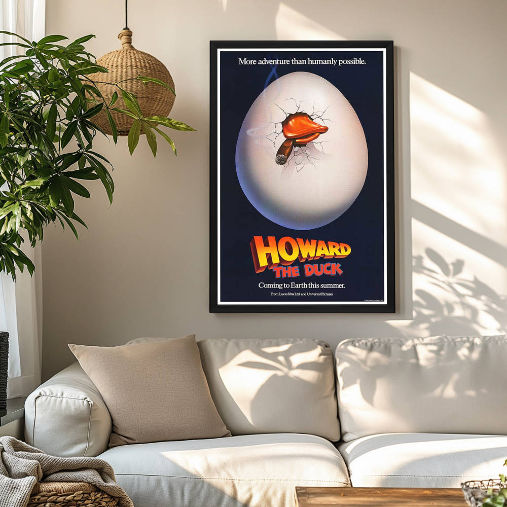 "Howard the Duck" (1986) Framed Movie Poster