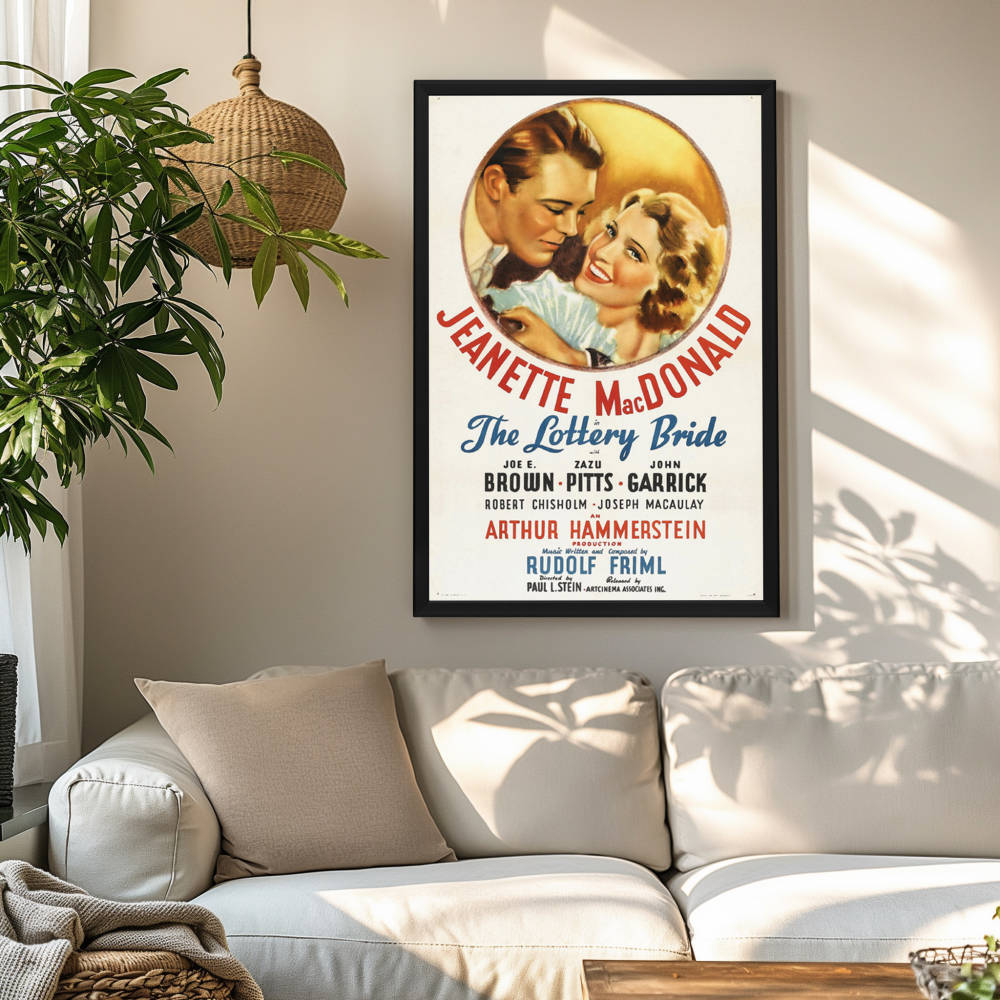 "Lottery Bride" (1930) Framed Movie Poster