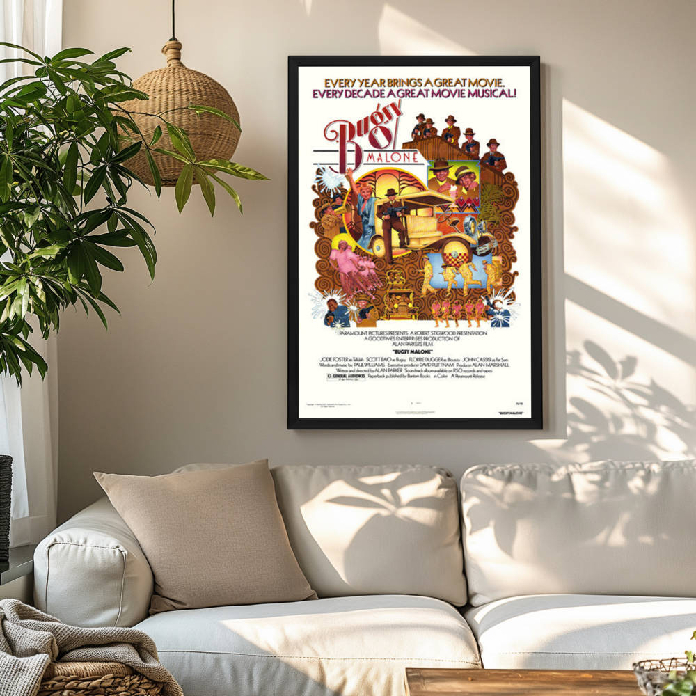 "Bugsy Malone" (1976) Framed Movie Poster