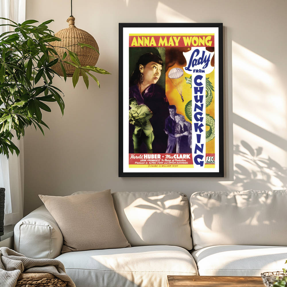 "Lady From Chungking" (1942) Framed Movie Poster