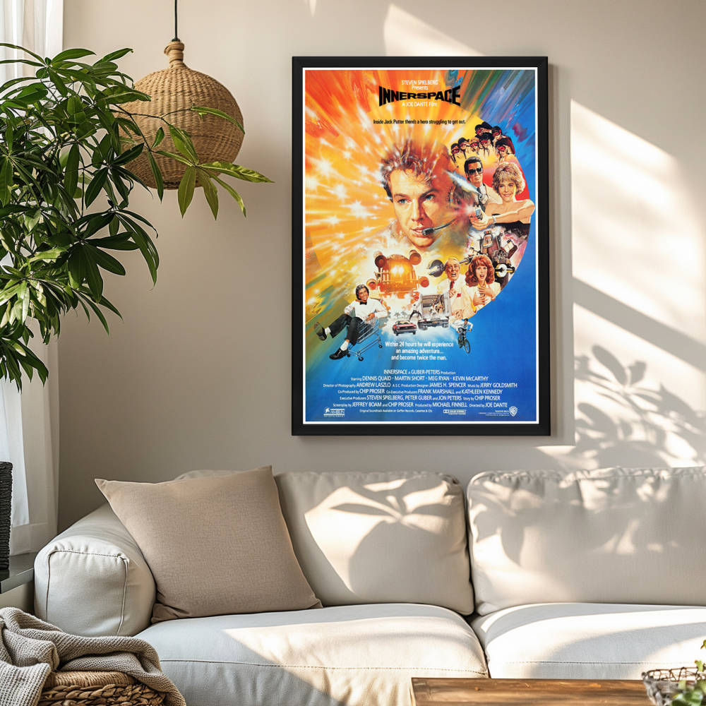 "Innerspace" (1987) Framed Movie Poster