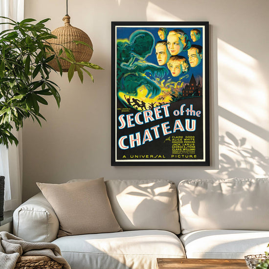 "Secret Of The Chateau" (1934) Framed Movie Poster