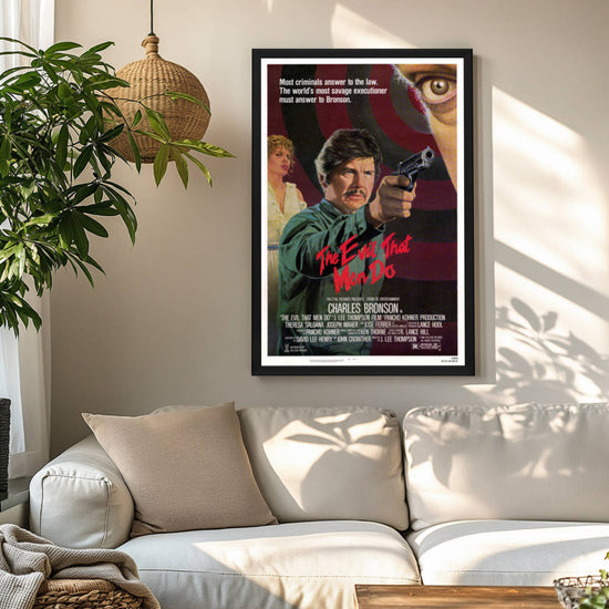 "Evil That Men Do" (1984) Framed Movie Poster