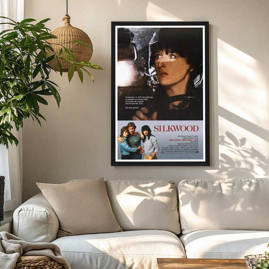 "Silkwood" (1983) Framed Movie Poster