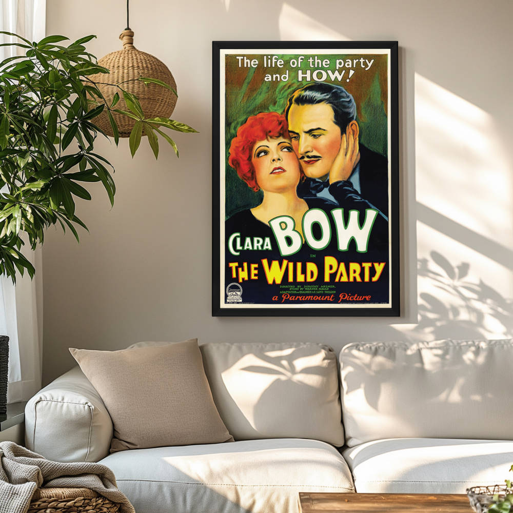 "Wild Party" (1929) Framed Movie Poster