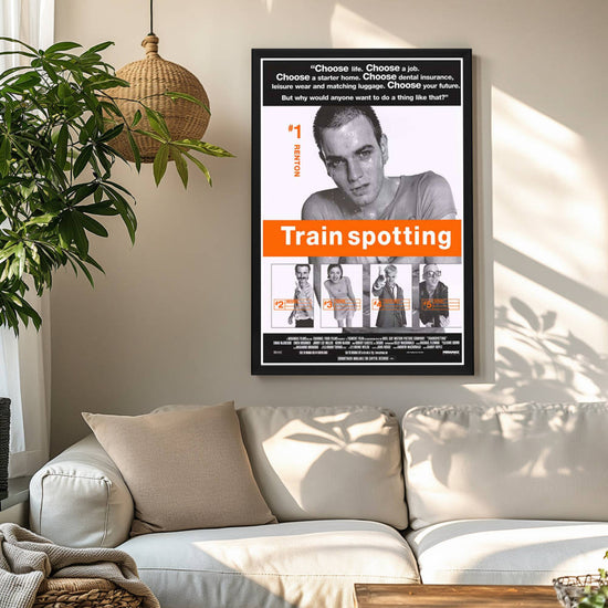 "Trainspotting" (1996) Framed Movie Poster