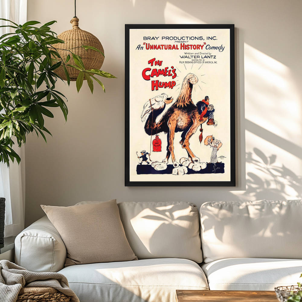 "Camel's Hump How The Camel Got His Hump" (1927) Framed Movie Poster