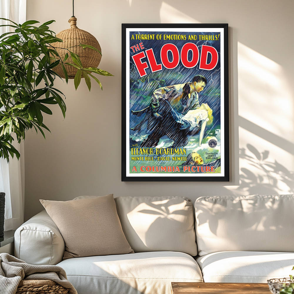 "Flood" (1931) Framed Movie Poster