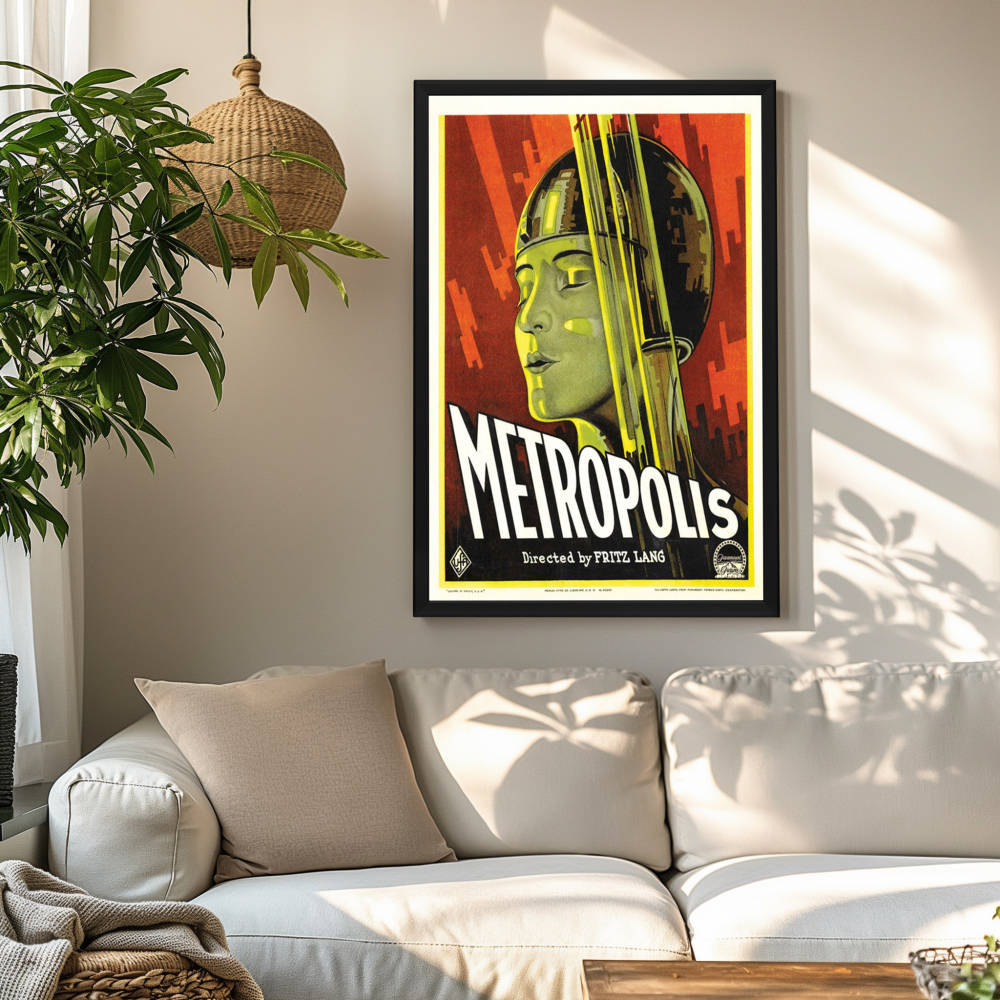 "Metropolis" (1927) Framed Movie Poster