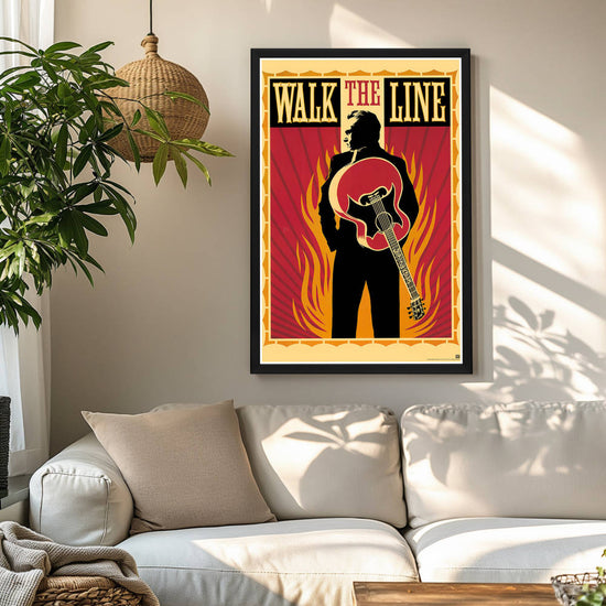 "Walk the Line" (2005) Framed Movie Poster