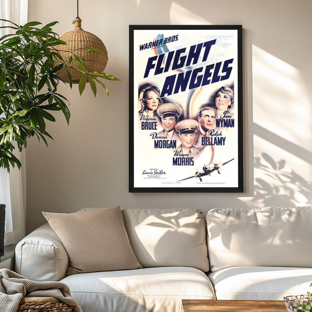 "Flight Angels" (1940) Framed Movie Poster