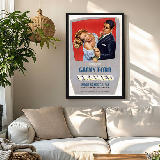 "Framed" (1947) Framed Movie Poster