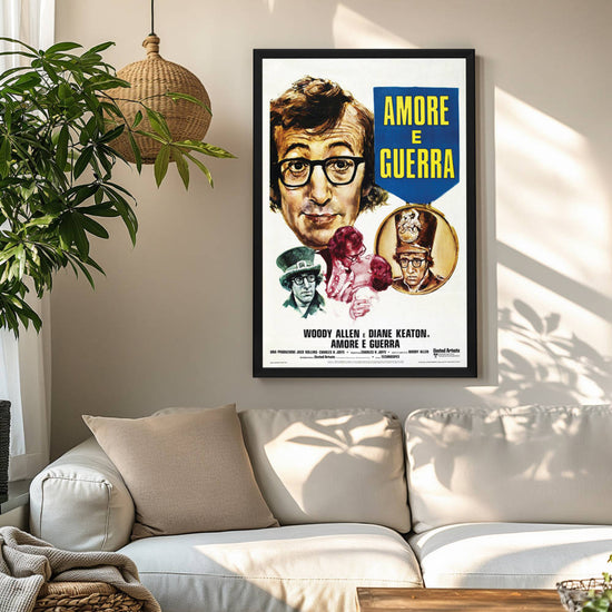 "Love And Death" (1975) Framed Movie Poster