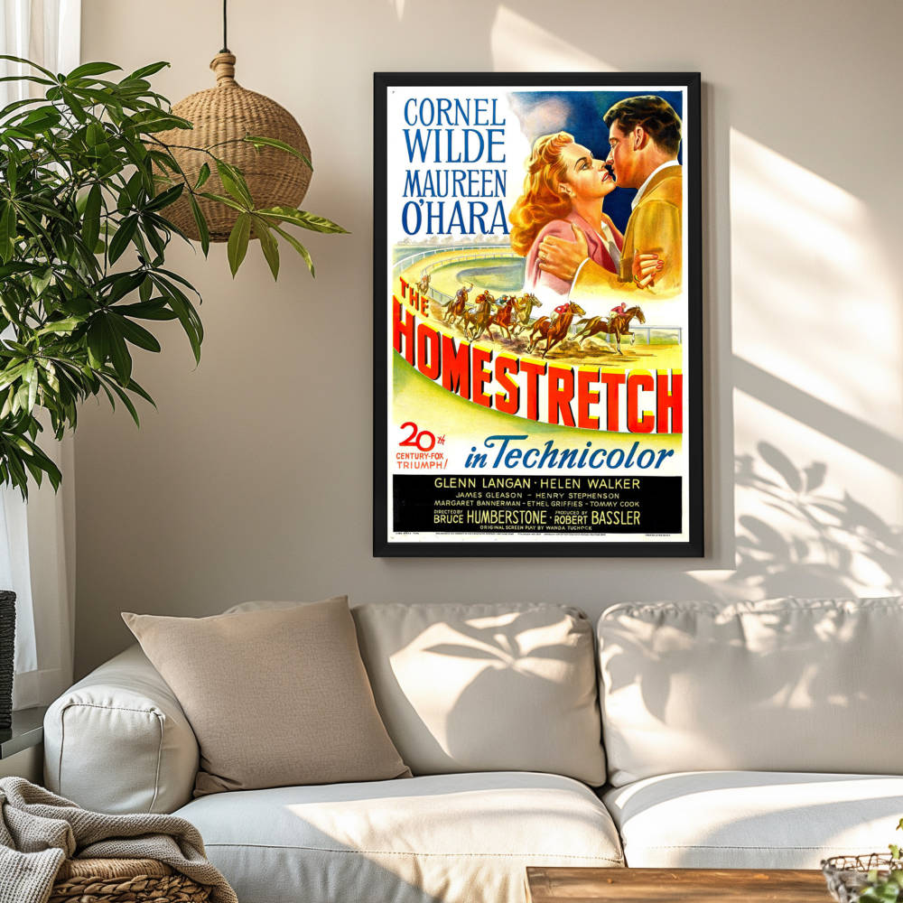 "Homestretch" (1947) Framed Movie Poster